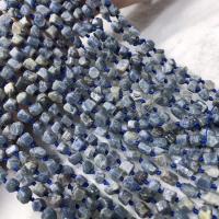 مجوهرات الأحجار الكريمة الخرز, ياقوت أزرق, مصقول, النمط الشعبي & ديي, 6x8mm, تباع لكل تقريبا 38-40 سم حبلا