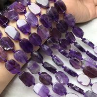 Natural Amethyst Beads polished folk style & DIY beads size Sold Per Approx 38-40 cm Strand
