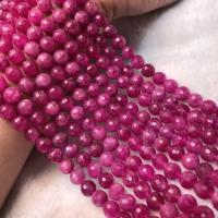 Gemstone Smycken Pärlor, Rubin, polerad, folkliga stil & DIY & olika storlek för val, Såld Per Ca 38-40 cm Strand