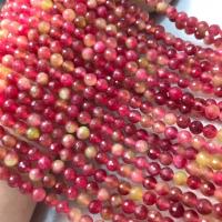 Perles bijoux en pierres gemmes, tourmaline, poli, style folk & DIY & normes différentes pour le choix, rose, Vendu par Environ 38-40 cm brin