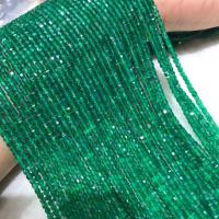 Natürliche grüne Achat Perlen, Grüner Achat, poliert, Folk-Stil & DIY, 2.50mm, verkauft per ca. 38-40 cm Strang