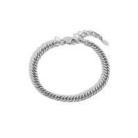 Stainless Steel Anklet 304 Stainless Steel fashion jewelry & for woman original color 6mm Length Approx 20 cm Sold By PC