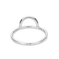 Rustfrit stål fingre Ringe, 316L Stainless Steel, Dome, mode smykker & forskellig indre diameter for valg & for kvinde & hule, flere farver til valg, nikkel, bly & cadmium fri, Solgt af PC