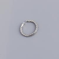Ezüst ékszer Finger Ring, 925 ezüst, divat ékszerek & a nő, nikkel, ólom és kadmium mentes, 2.18mm, Által értékesített PC