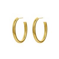 Brass Stud Earring KC gold color plated fashion jewelry & for woman golden nickel lead & cadmium free Sold By Pair
