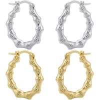 Brass Leverback Earring, plated, for woman, more colors for choice, 21x20mm, Sold By Pair