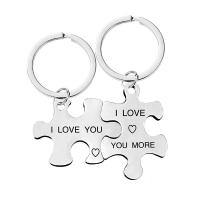 Stainless Steel Key Clasp, 304 Stainless Steel, portable & different styles for choice, nickel, lead & cadmium free, 38u00d728mm, Sold By Pair