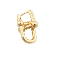 Brass Jewelry Clasps gold color plated fashion jewelry & DIY golden Sold By PC