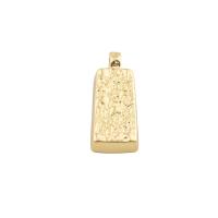 Brass Jewelry Pendants gold color plated fashion jewelry & DIY golden Approx 1mm Sold By PC