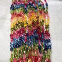Crackle Quartz Beads polished folk style & DIY 9-12mm Sold Per Approx 38-40 cm Strand