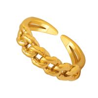 Titanium Steel Δέσε δάχτυλο του δακτυλίου, κοσμήματα μόδας & για τη γυναίκα & κοίλος, περισσότερα χρώματα για την επιλογή, Μέγεθος:7, Sold Με PC