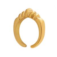 Titanium Steel Δέσε δάχτυλο του δακτυλίου, κοσμήματα μόδας & για τη γυναίκα, περισσότερα χρώματα για την επιλογή, Μέγεθος:7, Sold Με PC
