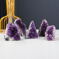 Fashion Decoration, Amethyst, for home and office & different size for choice, purple, Sold By PC