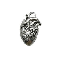 Tibetan Style Pendants, antique silver color plated, DIY, nickel, lead & cadmium free, 14x25mm, Sold By PC