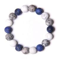 Gemstone Bracelets Natural Stone handmade fashion jewelry & Unisex 10mm Length Approx 19 cm Sold By PC