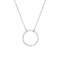 Stainless Steel Jewelry Necklace, 316L Stainless Steel, with 8cm extender chain, Donut, Vacuum Ion Plating, fashion jewelry & for woman & hollow, more colors for choice, nickel, lead & cadmium free, 20mm, Length:Approx 42 cm, Sold By PC