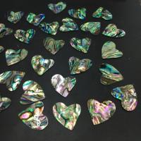 Shell Cabochons, Abalone Shell, Heart, DIY, 18x20x1mm, Sold By PC