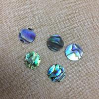 Shell Cabochons, Abalone Shell, Flat Round, DIY & different size for choice, Sold By PC