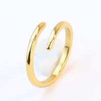 Titantium Steel δάχτυλο του δακτυλίου, Titanium Steel, επιχρυσωμένο, κοσμήματα μόδας & για τη γυναίκα, περισσότερα χρώματα για την επιλογή, Sold Με PC
