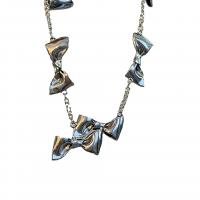 Zinklegierung Schmuck Halskette, Schleife, plattiert, für Frau, keine, verkauft von PC