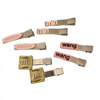 Alligator Hair Clip Zinc Alloy with Acrylic plated & for woman Sold By PC