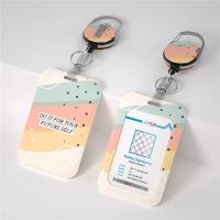 ABS Plastic Card Holder, anti-theft & retractable & different styles for choice, 70cm, Sold By PC