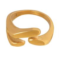 Titanium Steel Δέσε δάχτυλο του δακτυλίου, κοσμήματα μόδας & για τη γυναίκα, περισσότερα χρώματα για την επιλογή, Μέγεθος:7, Sold Με PC