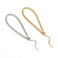 Stainless Steel Anklet, 316L Stainless Steel, with 3cm extender chain, Vacuum Ion Plating, fashion jewelry & for woman, more colors for choice, nickel, lead & cadmium free, 4mm, Length:Approx 20 cm, Sold By PC