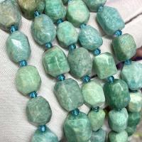 Amazonit Perlen, DIY, gemischte Farben, 13x18mm, verkauft per ca. 39 cm Strang