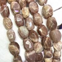 مجوهرات الأحجار الكريمة الخرز, SUNSTONE, ديي, الألوان المختلطة, 12x15mm, تباع لكل تقريبا 39 سم حبلا