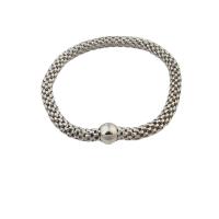 Stainless Steel Jewelry Bracelet, 304 Stainless Steel, fashion jewelry & for woman, original color, 12*12mm,7*7mm, Length:Approx 9.84 Inch, Sold By PC