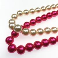 Perles bijoux en résine, Rond, poli, DIY, plus de couleurs à choisir, 20mm, Environ 120PC/brin, Vendu par brin