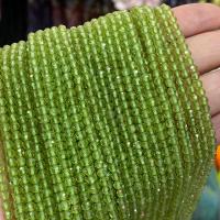 Perlas de espaciador, Bricolaje & diferentes estilos para la opción, verde, Vendido para aproximado 38 cm Sarta