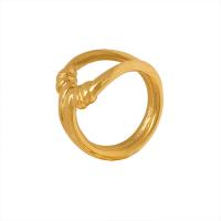 Titanium Steel Δάχτυλο του δακτυλίου, κοσμήματα μόδας & διαφορετικό μέγεθος για την επιλογή & για τη γυναίκα, περισσότερα χρώματα για την επιλογή, Μέγεθος:6-8, Sold Με PC