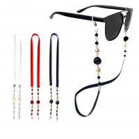 Polyamide Glasses Chain with Crystal anti-skidding & for woman Length Approx 70 cm Sold By PC