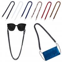 Acrylic Glasses Chain, anti-skidding & multifunctional & Unisex, more colors for choice, 16mm, Length:Approx 76.5 cm, Sold By PC