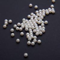 Natural Freshwater Pearl Loose Beads DIY white 3.5-4mm Sold By PC