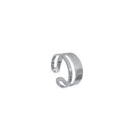 Tibetan Style Finger Ring, high quality plated, fashion jewelry & for woman, silver color, 17mm, Sold By PC