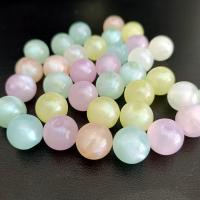 Acrylic Jewelry Beads, Round, DIY & luminated, more colors for choice, 14mm, Approx 340PCs/Bag, Sold By Bag
