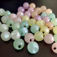 Acrylic Jewelry Beads, DIY & luminated, more colors for choice, 16mm, Approx 242PCs/Bag, Sold By Bag