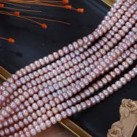 Naturalne perły słodkowodne perełki luźne, Perła naturalna słodkowodna, DIY, purpurowy, różowy, 8mm, sprzedawane na około 36-37 cm Strand
