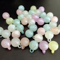 Acrylic Pendants, Round, DIY & luminated, more colors for choice, 16mm, Approx 205PCs/Bag, Sold By Bag