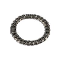Nerezová ocel šperky náramek, 304 Stainless Steel, lesklý, módní šperky & různé délky pro volbu & pro muže, více barev na výběr, 11mm, Prodáno By PC