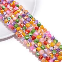 Perles bijoux en pierres gemmes, pepite, DIY & normes différentes pour le choix, plus de couleurs à choisir, 7-8mm, Trou:Environ 0.8mm, Vendu par Environ 38 cm brin