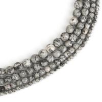 Gemstone Jewelry Beads Map Stone Round DIY Sold Per Approx 38 cm Strand