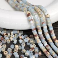 Gemstone Jewelry Beads, DIY, more colors for choice, 4x3mm, 20PCs/Bag, Sold By Bag