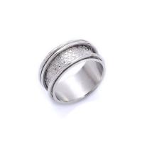 Rozsdamentes acél Finger Ring, 304 rozsdamentes acél, csiszolt, egynemű & különböző méretű a választás, az eredeti szín, Által értékesített PC