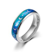 Edelstahl Ringe, 304 Edelstahl, Modeschmuck & verschiedene Größen vorhanden, keine, frei von Nickel, Blei & Kadmium, verkauft von PC