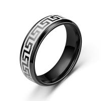 Rozsdamentes acél Finger Ring, 304 rozsdamentes acél, divat ékszerek, több színt a választás, nikkel, ólom és kadmium mentes, Által értékesített PC