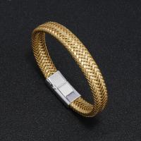 Bracelets cordon PU, cuir PU, bijoux de mode & pour homme, plus de couleurs à choisir, 12mm, Vendu par PC